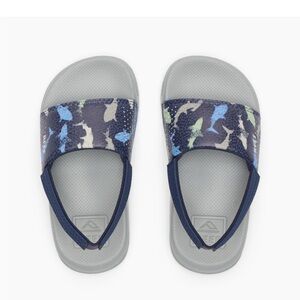 Reef Kids' Blue and Gray Sandals